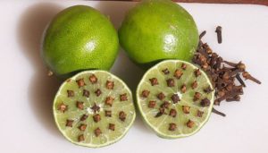 anti mosquito remedies - lime and cloves